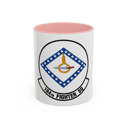 184 Fighter Squadron (U.S. Air Force) Accent Coffee Mug
