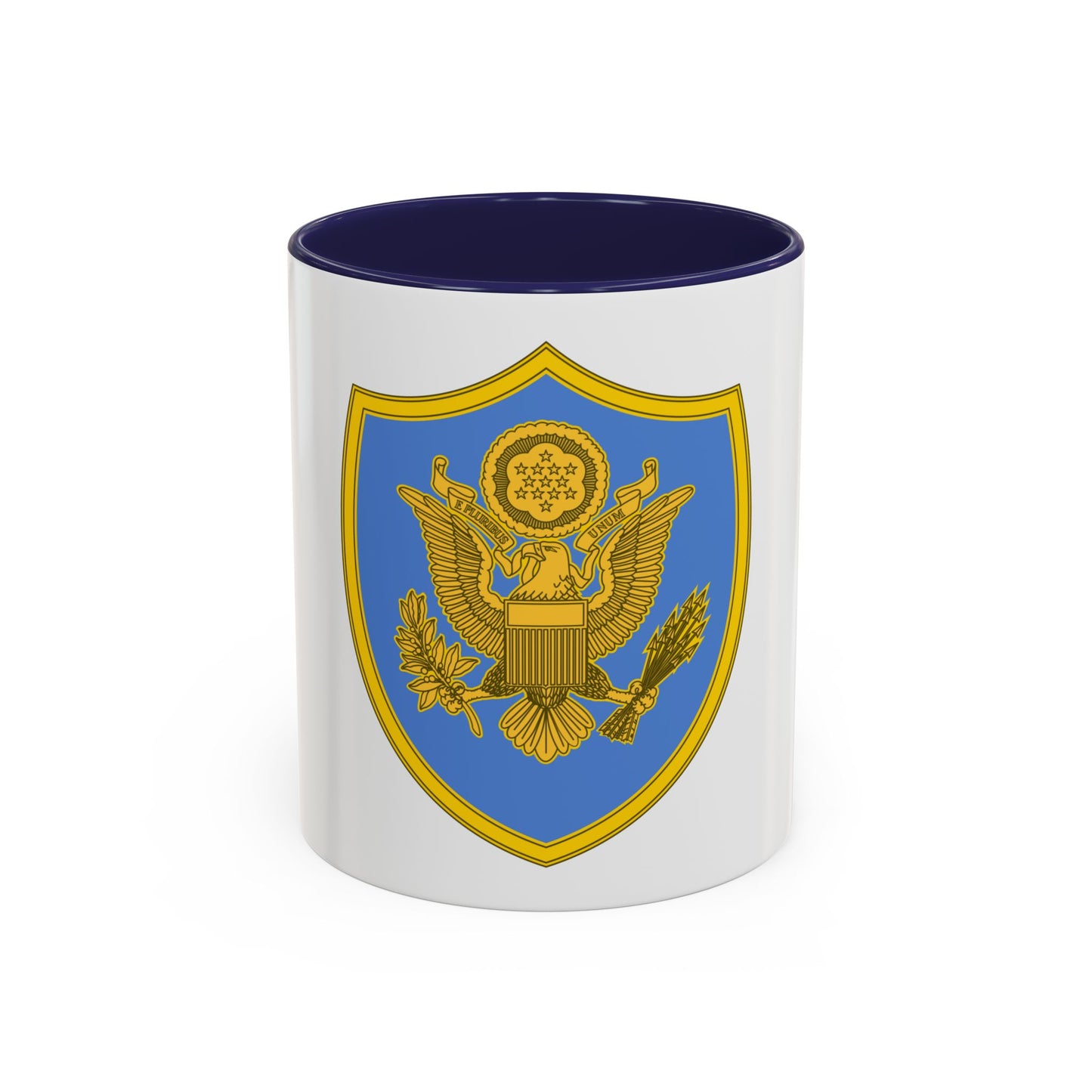 Personnel Assigned to DOD and Joint Activities 2 (U.S. Army) Accent Coffee Mug