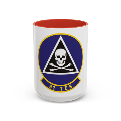 31st Test and Evaluation Squadron (U.S. Air Force) Accent Coffee Mug