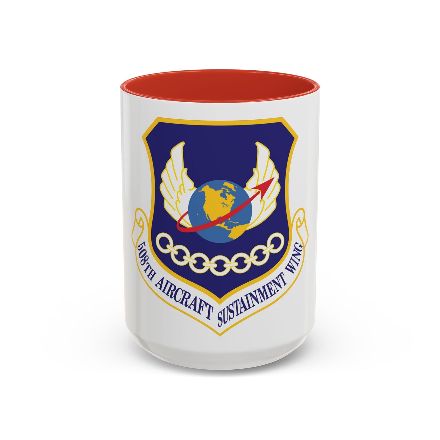 508th Aircraft Sustainment Wing (U.S. Air Force) Accent Coffee Mug