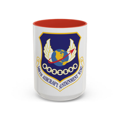 508th Aircraft Sustainment Wing (U.S. Air Force) Accent Coffee Mug