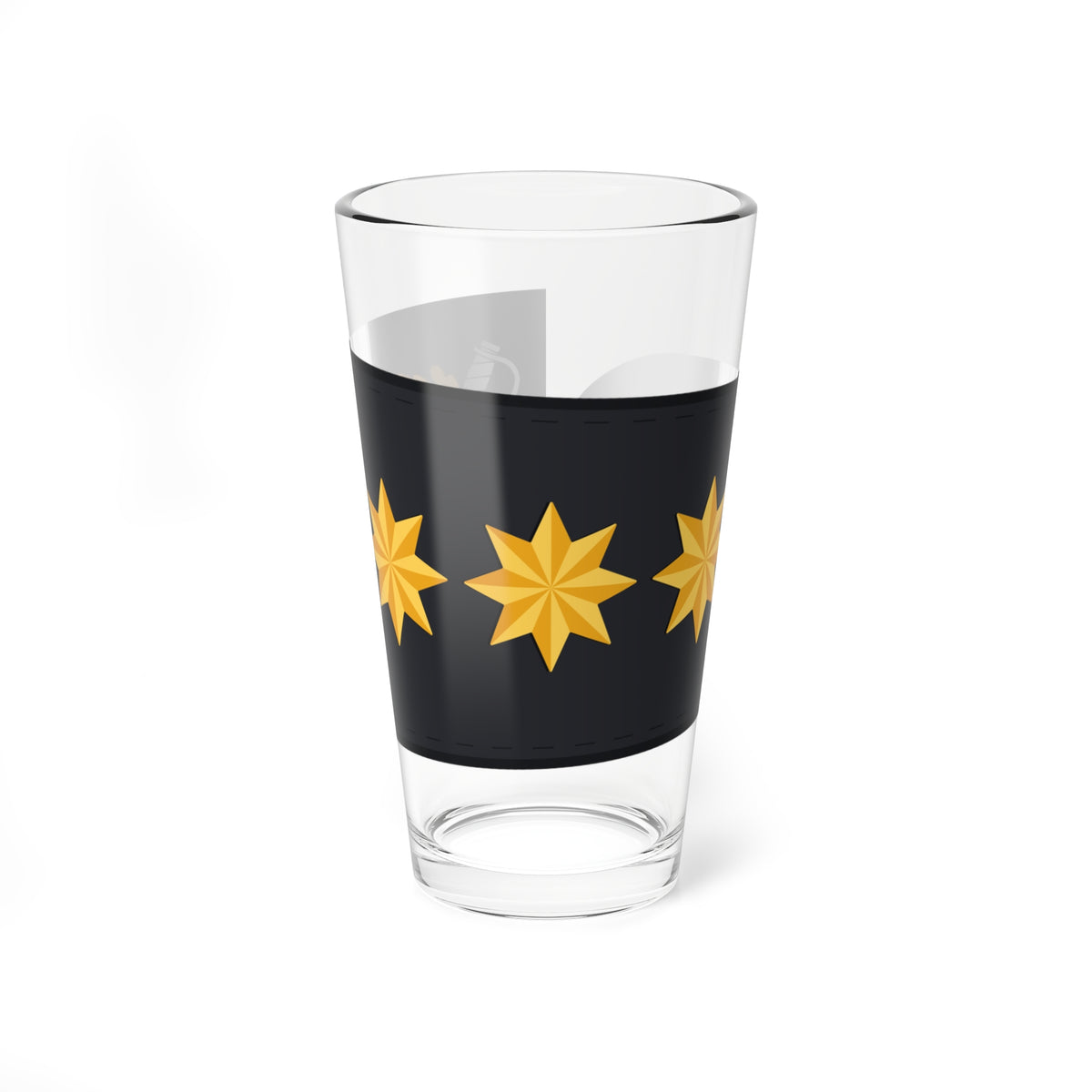 Admiral HDQ (Azerbaijan) (Military Rank) Pint Glass 16oz