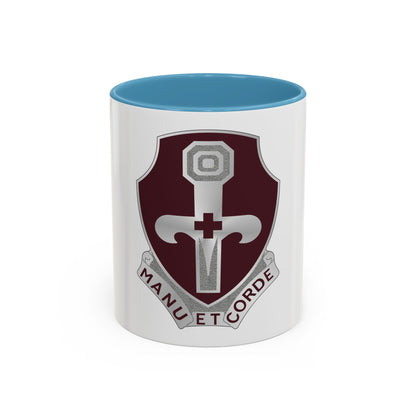 321 Medical Battalion (U.S. Army) Accent Coffee Mug