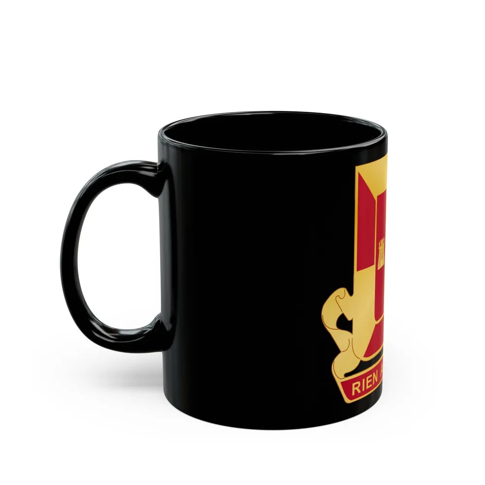 718th Antiaircraft Artillery Gun Battalion (U.S. Army) Black Coffee Mug-Go Mug Yourself