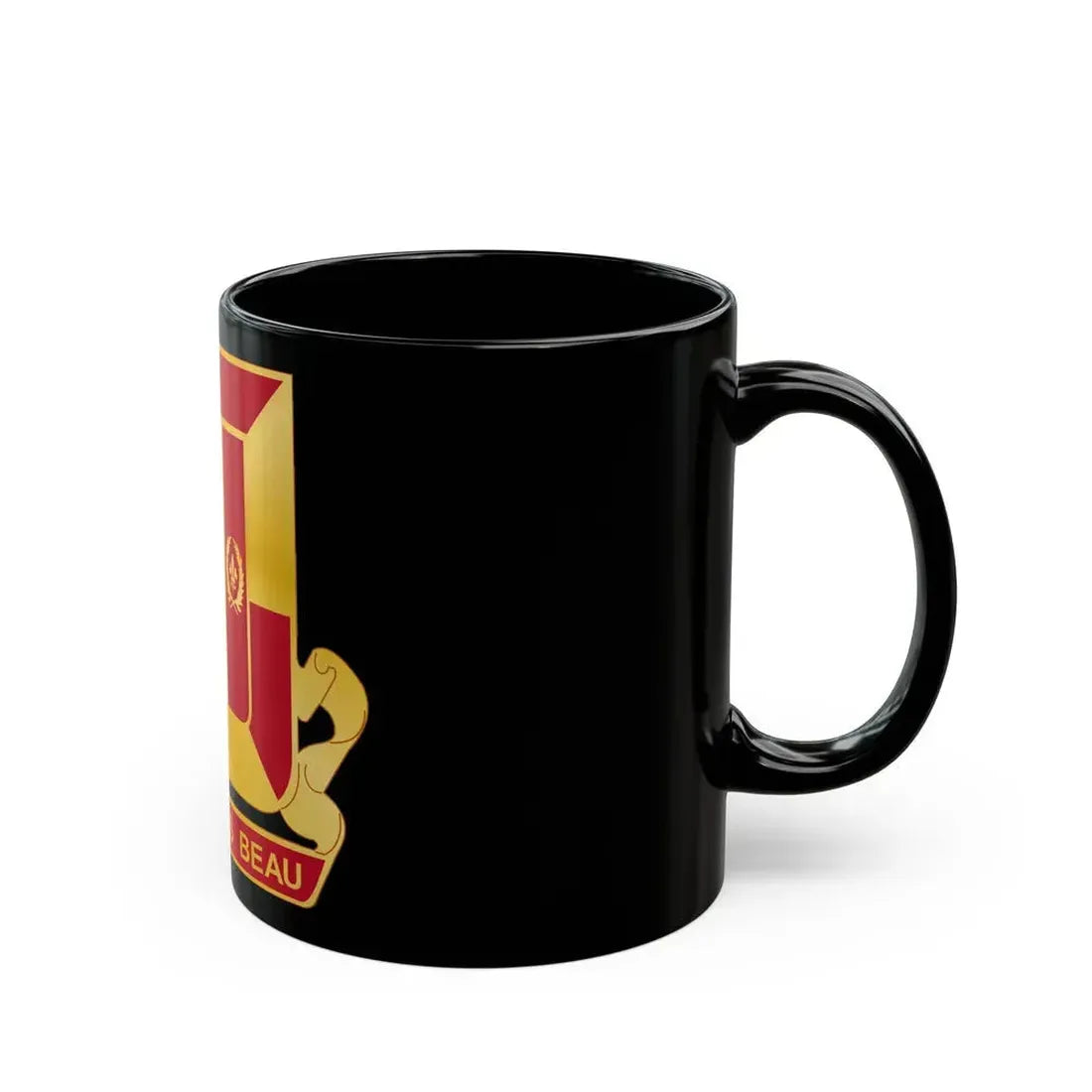 718th Antiaircraft Artillery Gun Battalion (U.S. Army) Black Coffee Mug - Go Mug Yourself