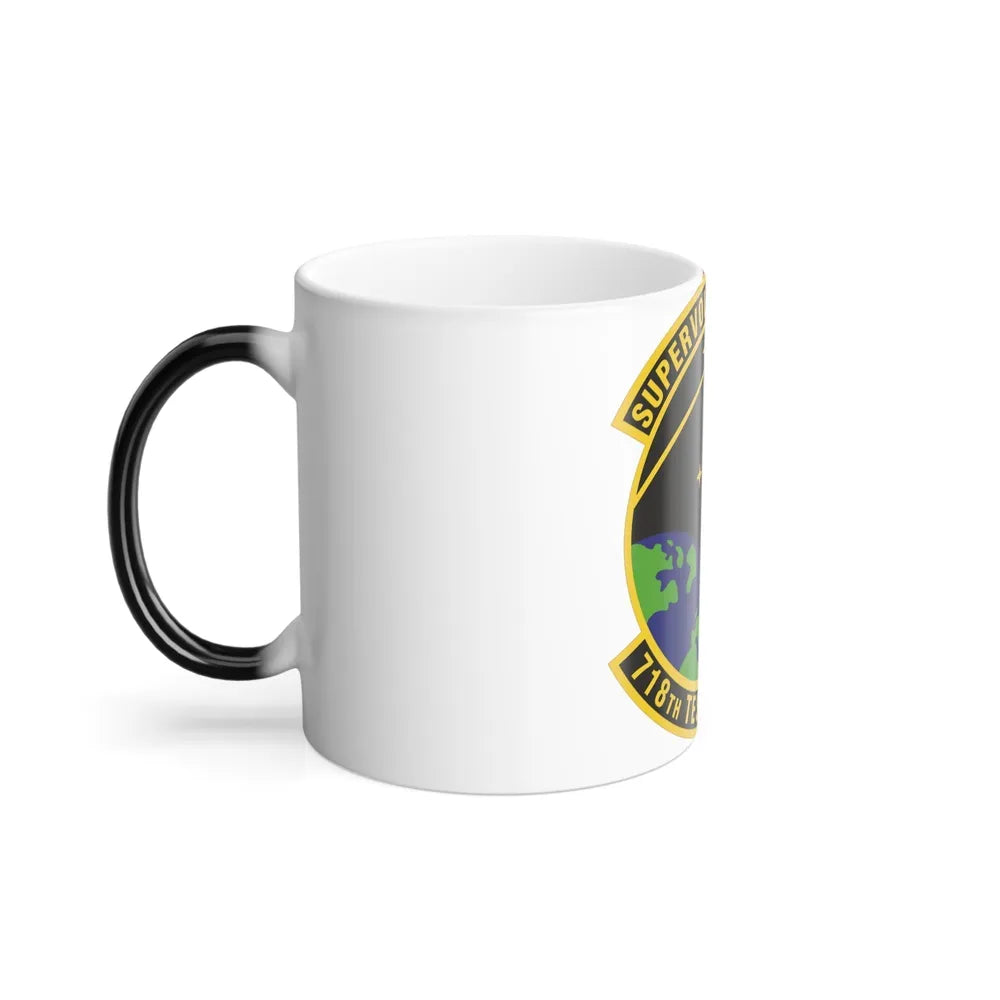 718th Test Squadron (U.S. Air Force) Color Changing Coffee Mug-Go Mug Yourself