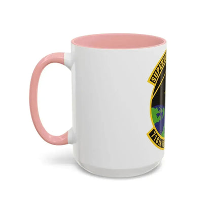 718th Test Squadron (U.S. Air Force) Accent Coffee Mug - Go Mug Yourself