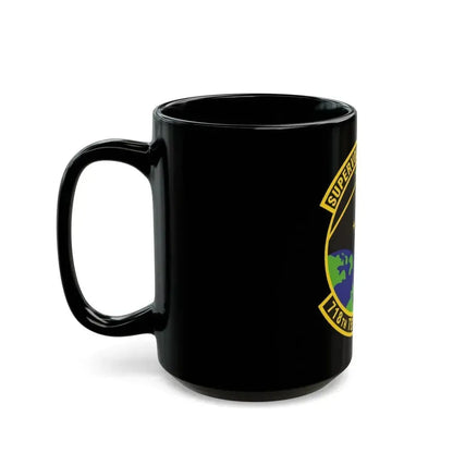 718th Test Squadron (U.S. Air Force) Black Coffee Mug - Go Mug Yourself
