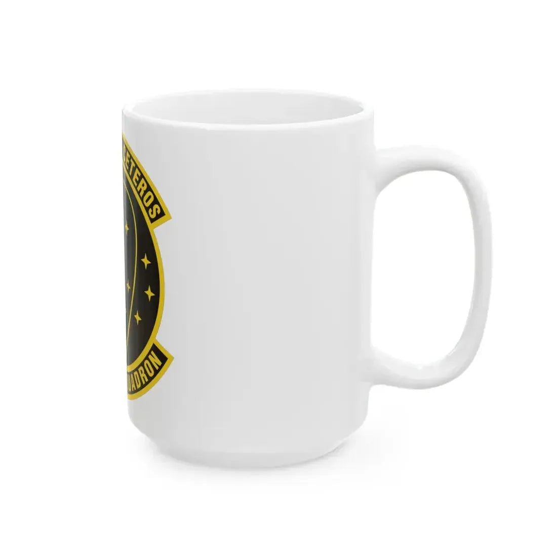 718th Test Squadron (U.S. Air Force) White Coffee Mug - Go Mug Yourself