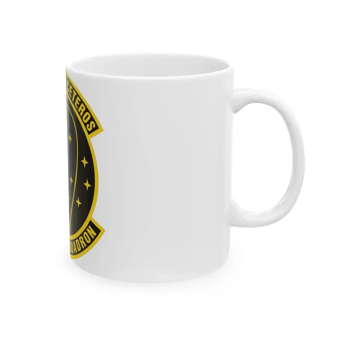718th Test Squadron (U.S. Air Force) White Coffee Mug - Go Mug Yourself