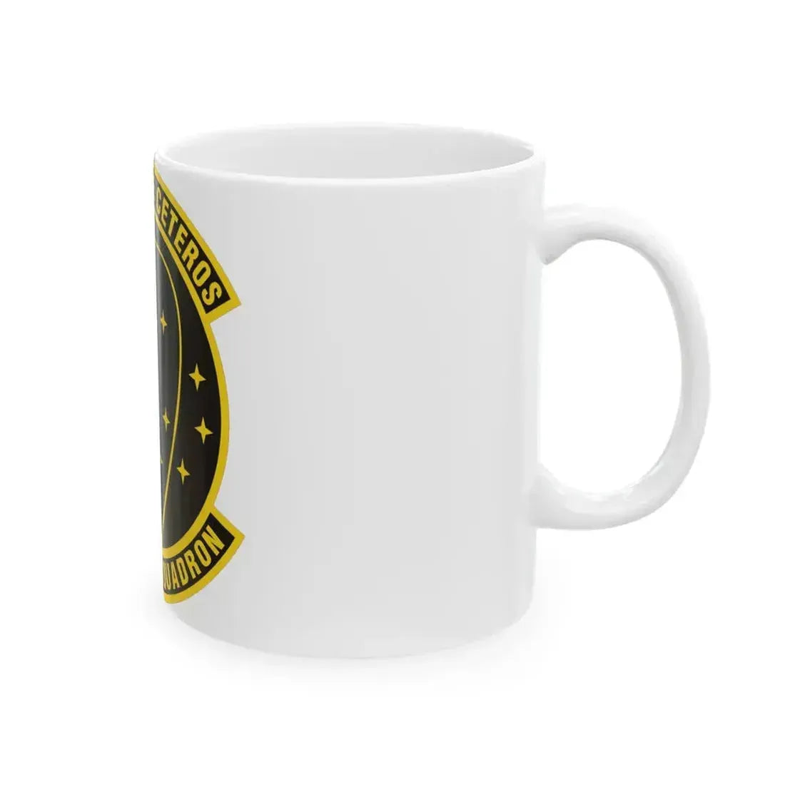 718th Test Squadron (U.S. Air Force) White Coffee Mug - Go Mug Yourself