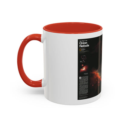 Space - Star Birth in the Orion Nebula (1995) (Map) Accent Coffee Mug