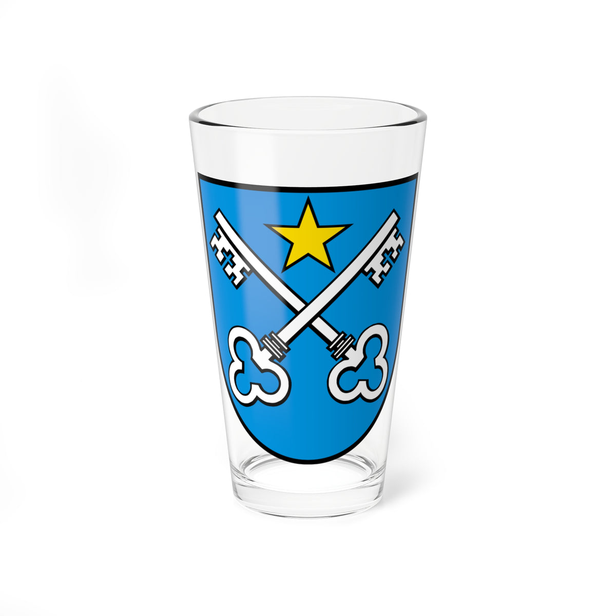 Wappen Tägerig AG (Switzerland) (Coat of Arms) Pint Glass 16oz