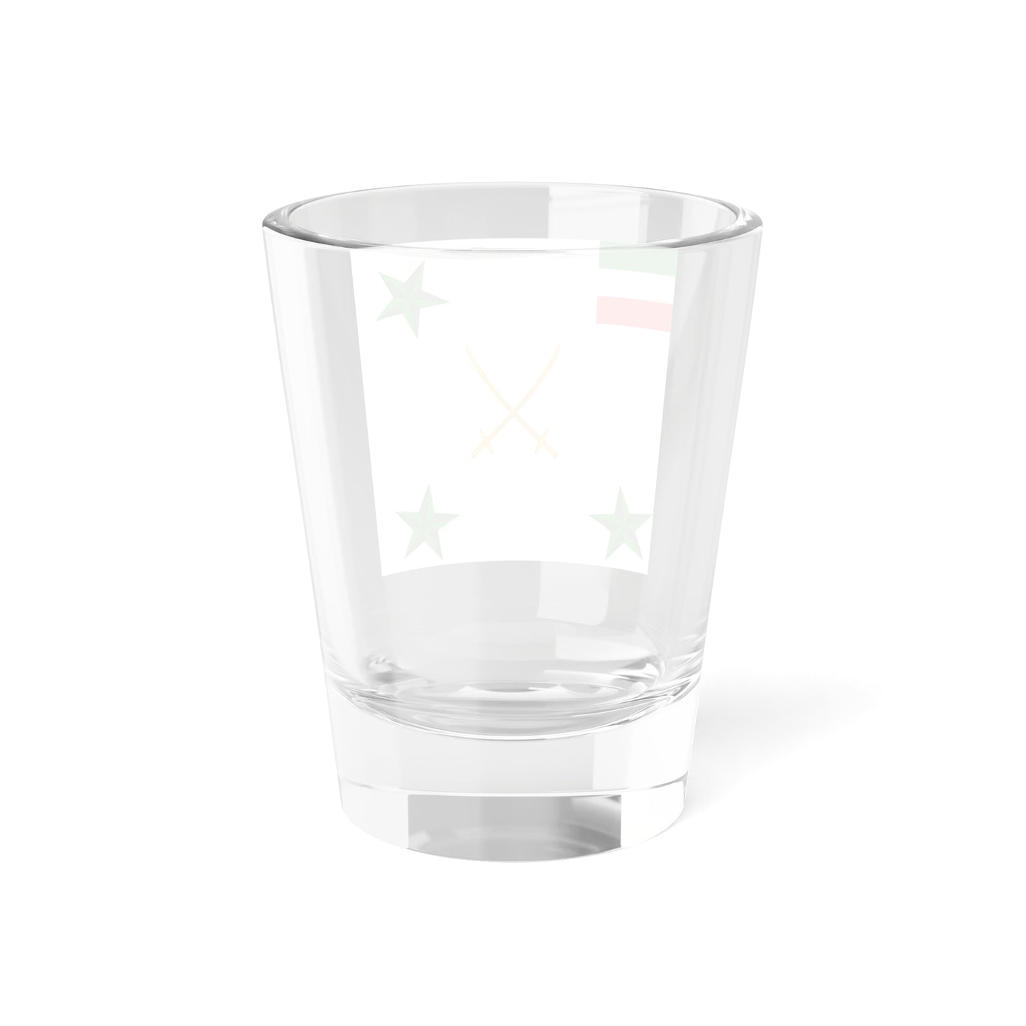 Flag of a Persian Army Corps General (Iran) Shot Glass 1.5oz