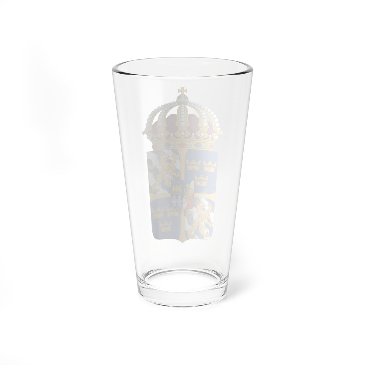 Great coat of arms of Sweden shield (Sweden) (Coat of Arms) Pint Glass 16oz
