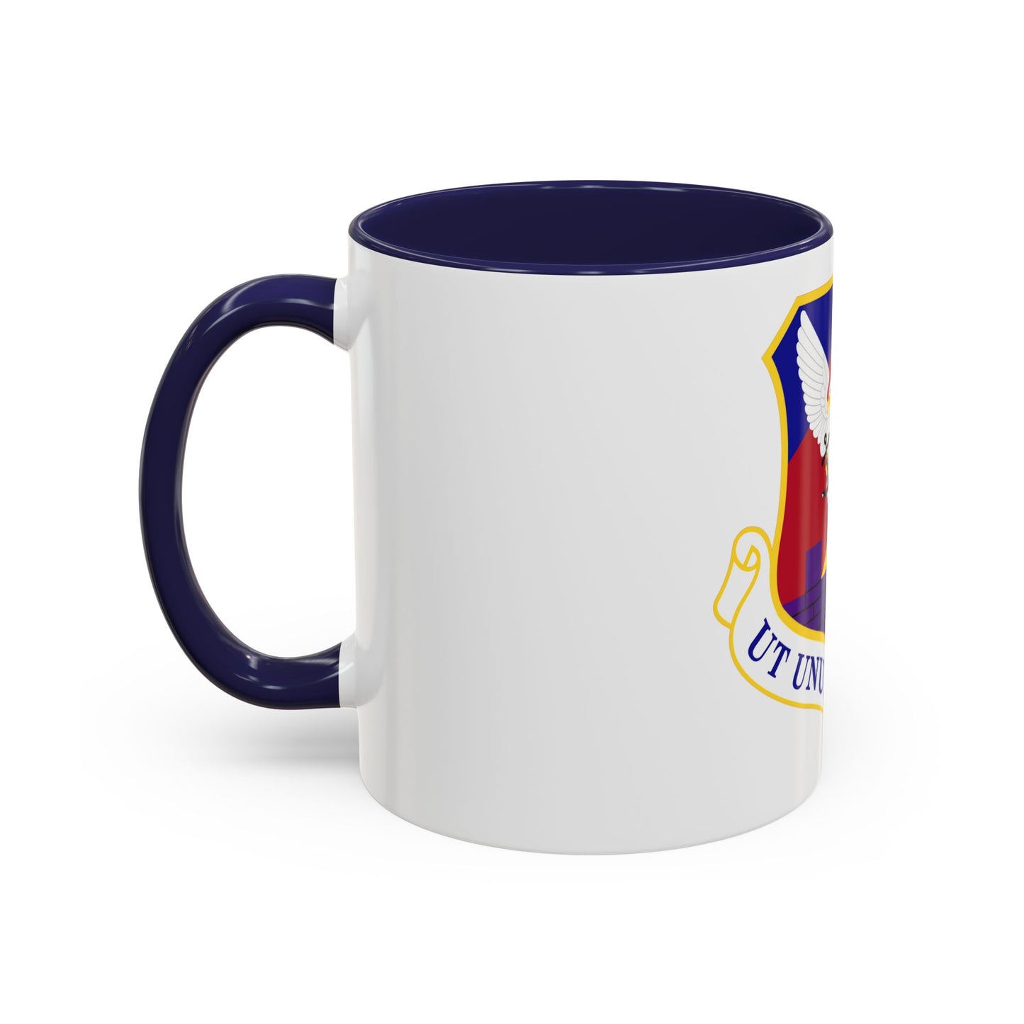 87th Air Base Wing Emblem (U.S. Air Force) Accent Coffee Mug