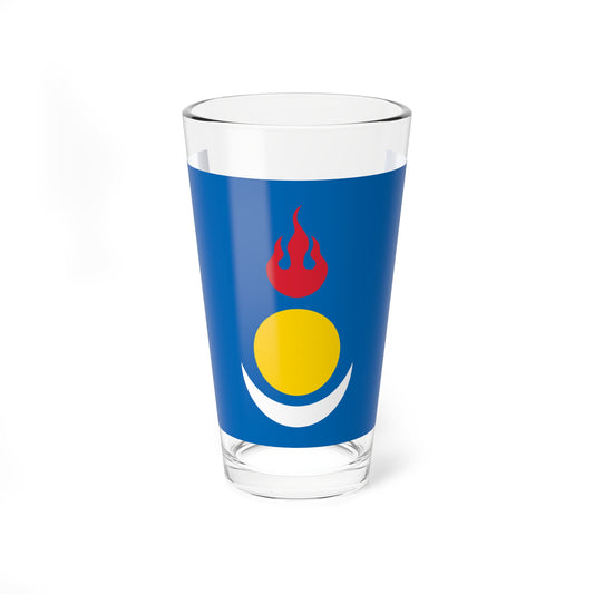 Flag of the Inner Mongolian Peoples Party (China) Pint Glass 16oz