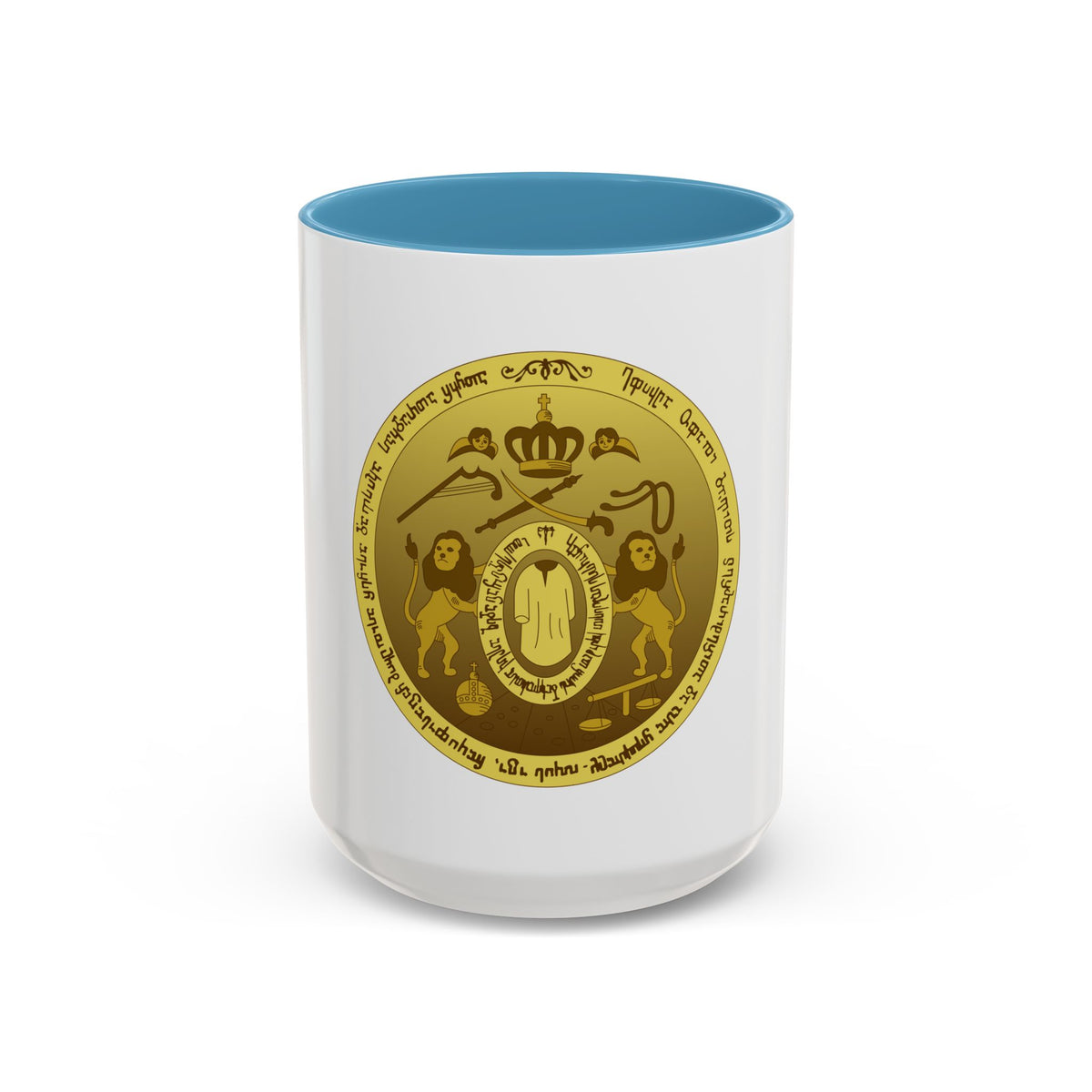 Coat of arms of Kingdom of Kartli-Kakheti - Accent Coffee Mug