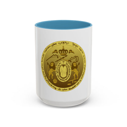 Coat of arms of Kingdom of Kartli-Kakheti - Accent Coffee Mug