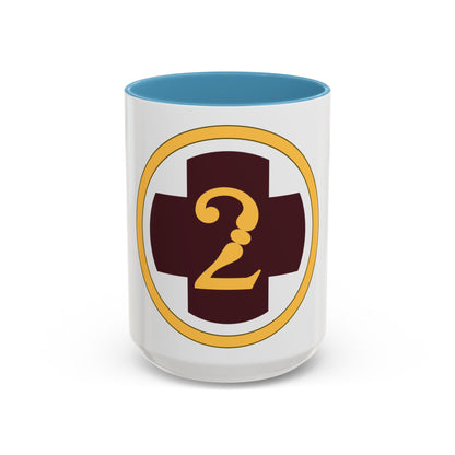2 Medical Brigade (U.S. Army) Accent Coffee Mug