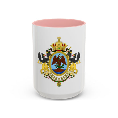 Coat of Arms Second Mexican Empire - Accent Coffee Mug