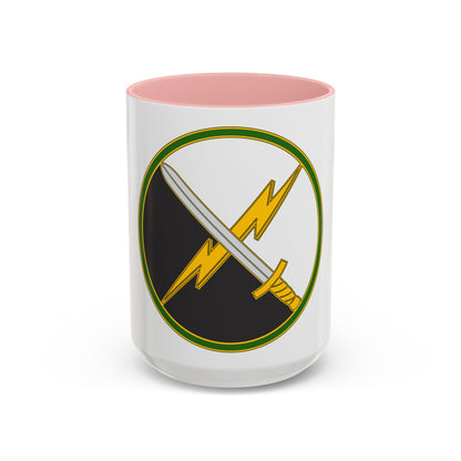 First Information Operations Command CSIB (U.S. Army) Accent Coffee Mug