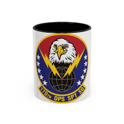 170th Operations Support Squadron (U.S. Air Force) Accent Coffee Mug