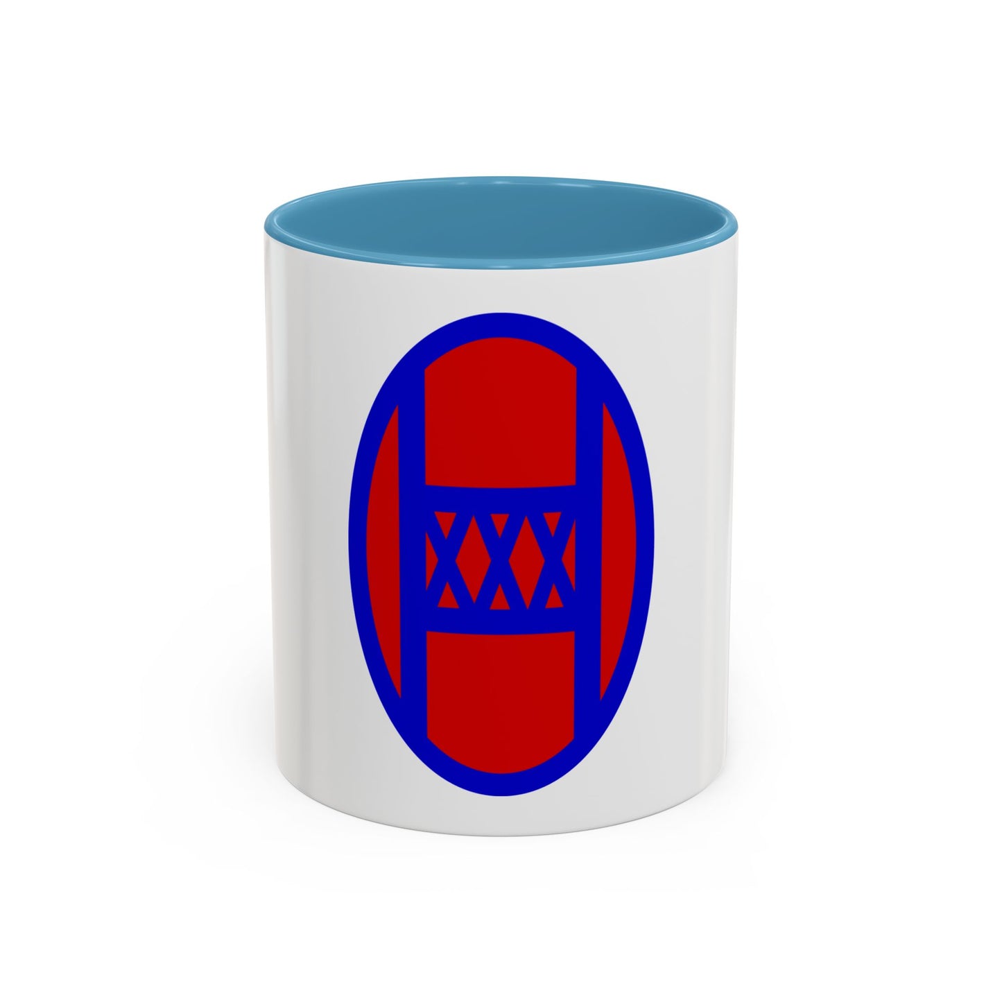 30th Infantry Division SSI (U.S. Army) Accent Coffee Mug
