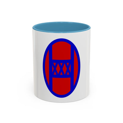 30th Infantry Division SSI (U.S. Army) Accent Coffee Mug