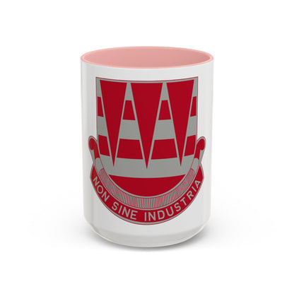 63 Engineer Battalion (U.S. Army) Accent Coffee Mug