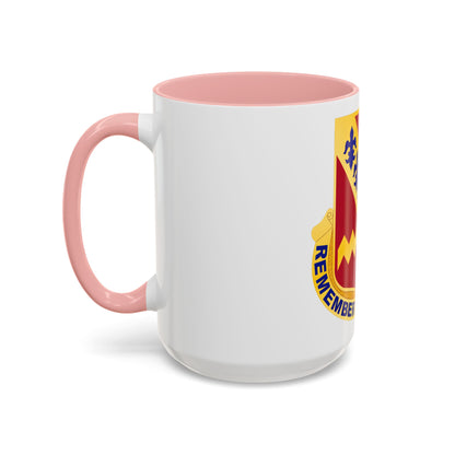140 Signal Battalion (U.S. Army) Accent Coffee Mug