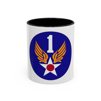 1 Air Force (U.S. Army) Accent Coffee Mug