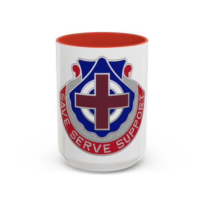 435 Medical Battalion (U.S. Army) Accent Coffee Mug