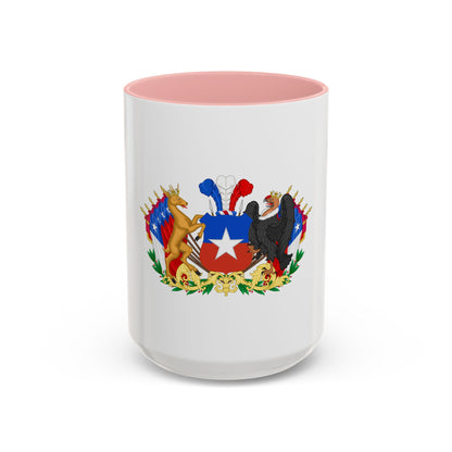 Greater Coat of Arms of Chile (1834-1920) - Accent Coffee Mug