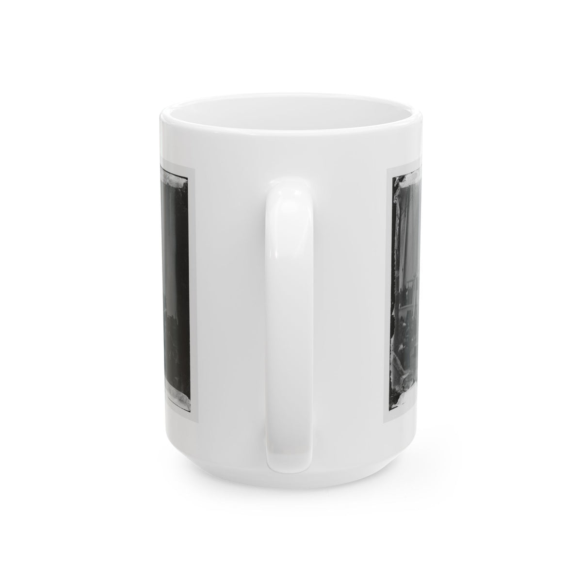 Aquia Creek Landing, Va. Embarkation Of 9th Army Corps For Fort Monroe; Another View (U.S. Civil War) White Coffee Mug