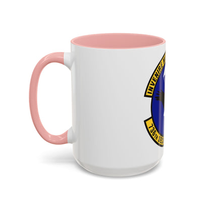 736th Security Forces Squadron (U.S. Air Force) Accent Coffee Mug