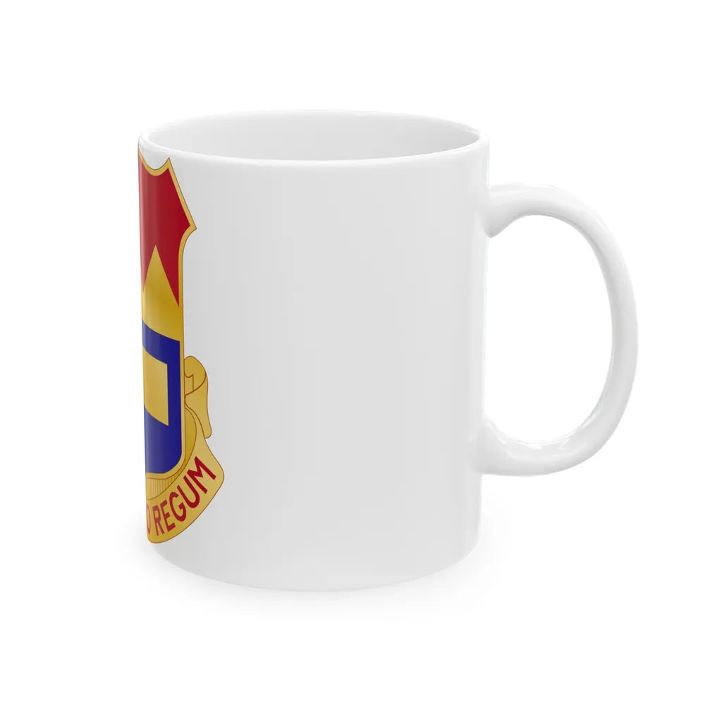 719th Antiaircraft Artillery Battalion (U.S. Army) White Coffee Mug-Go Mug Yourself