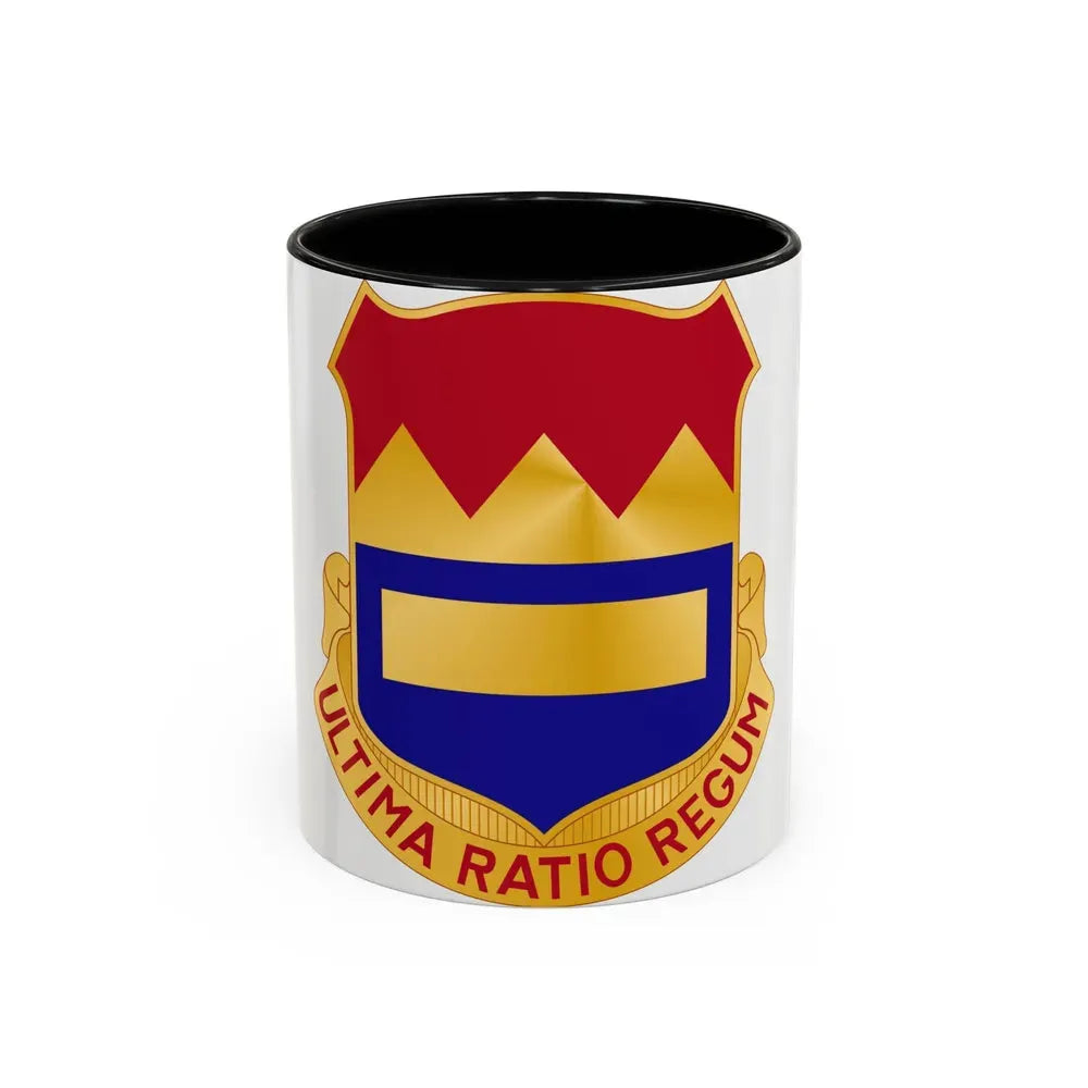 719th Antiaircraft Artillery Battalion (U.S. Army) Accent Coffee Mug 11oz Black - Go Mug Yourself
