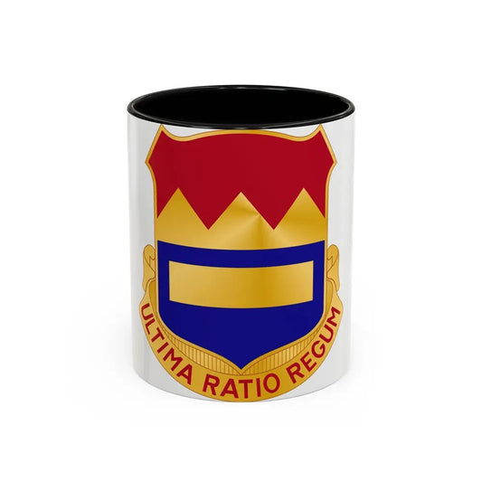 719th Antiaircraft Artillery Battalion (U.S. Army) Accent Coffee Mug 11oz Black - Go Mug Yourself