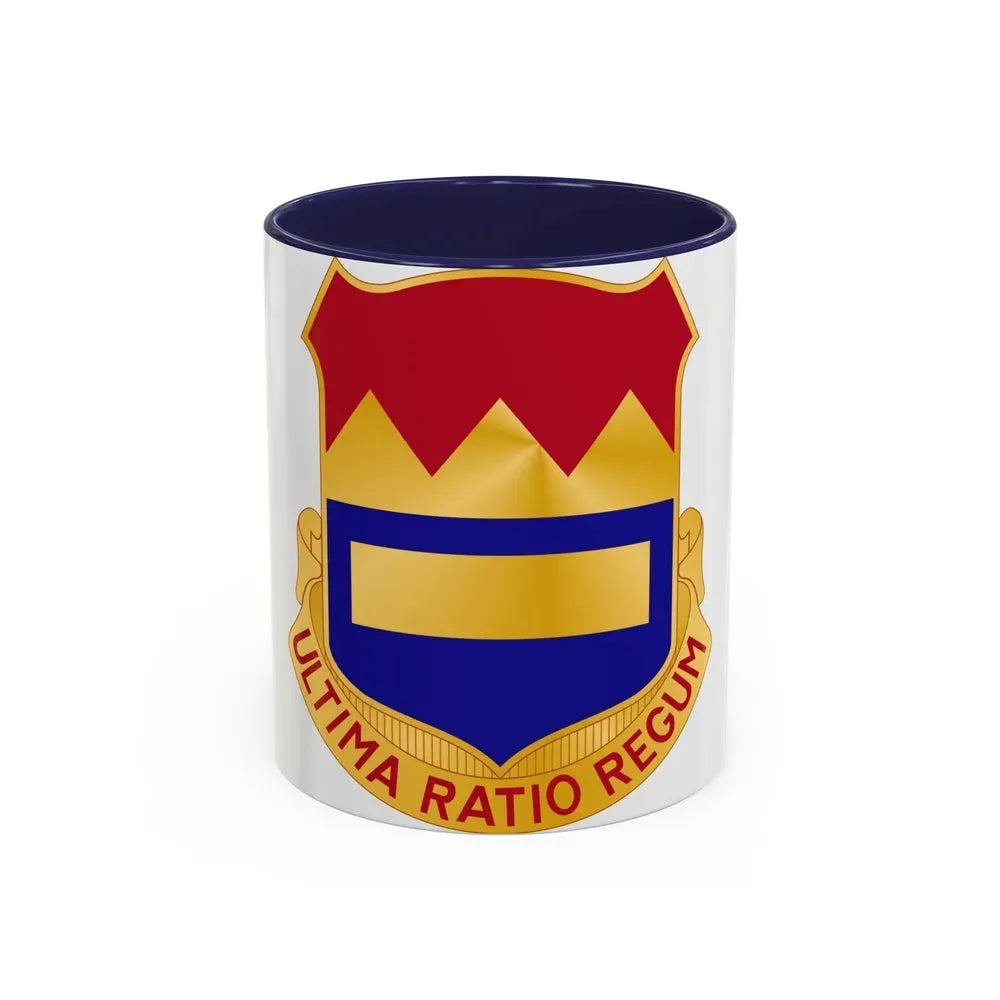 719th Antiaircraft Artillery Battalion (U.S. Army) Accent Coffee Mug 11oz Navy - Go Mug Yourself