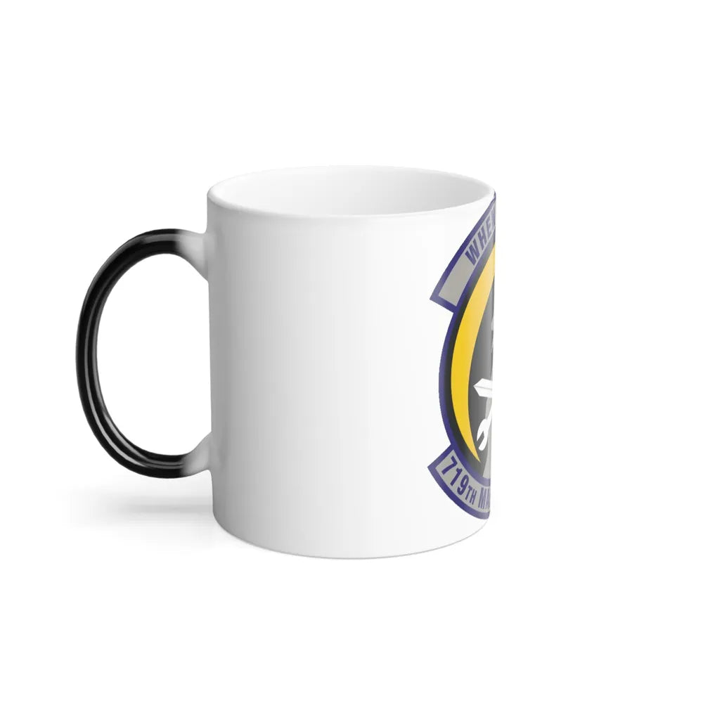 719th Maintenance Squadron (U.S. Air Force) Color Changing Coffee Mug-Go Mug Yourself