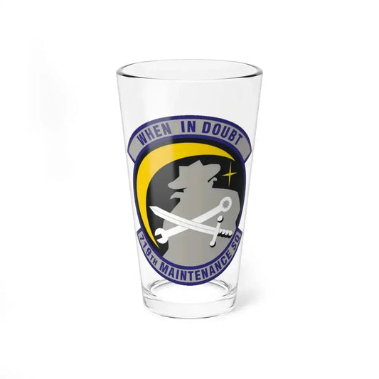 719th Maintenance Squadron (U.S. Air Force) Pint Glass 16oz 16oz - Go Mug Yourself