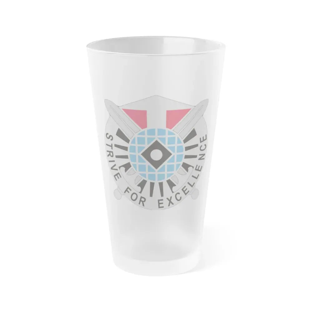 719th Military Intelligence Battalion 2 (U.S. Army) Frosted Pint Glass 16oz Default Title - Go Mug Yourself