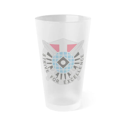 719th Military Intelligence Battalion 2 (U.S. Army) Frosted Pint Glass 16oz Default Title - Go Mug Yourself