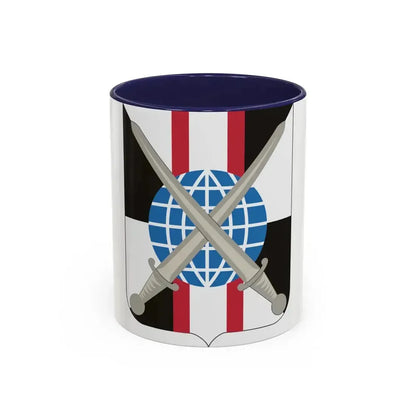 719th Military Intelligence Battalion (U.S. Army) Accent Coffee Mug 11oz Navy - Go Mug Yourself