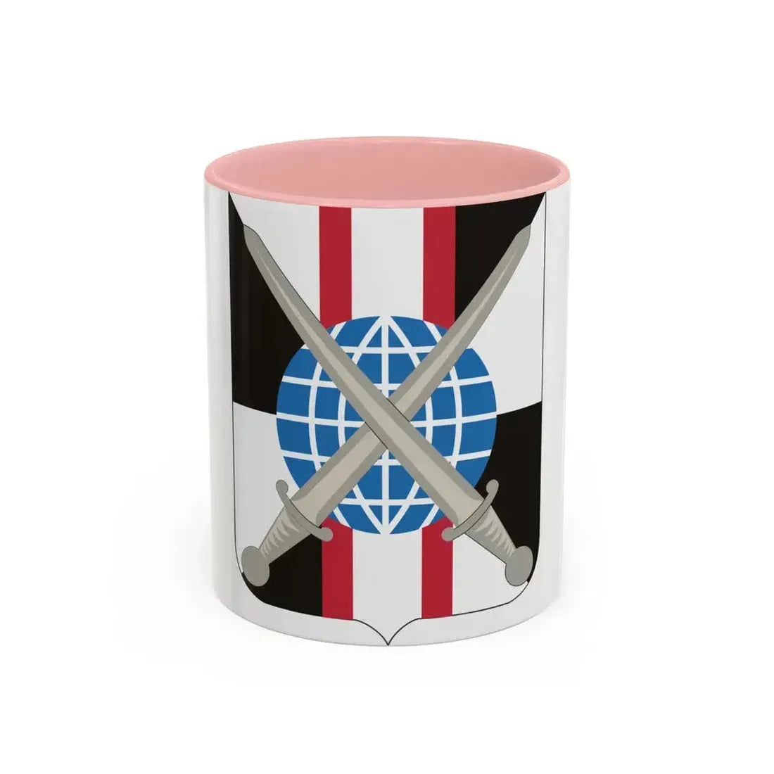 719th Military Intelligence Battalion (U.S. Army) Accent Coffee Mug 11oz Pink - Go Mug Yourself