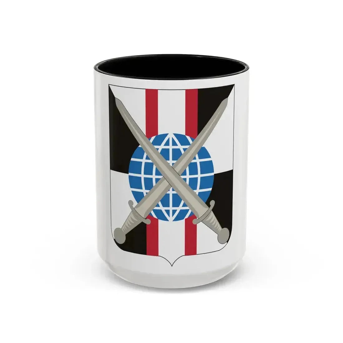 719th Military Intelligence Battalion (U.S. Army) Accent Coffee Mug 15oz Black - Go Mug Yourself