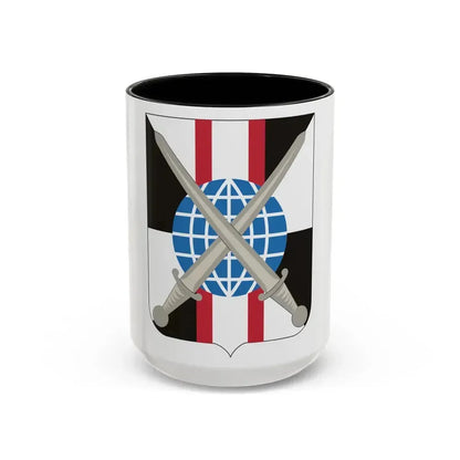 719th Military Intelligence Battalion (U.S. Army) Accent Coffee Mug 15oz Black - Go Mug Yourself