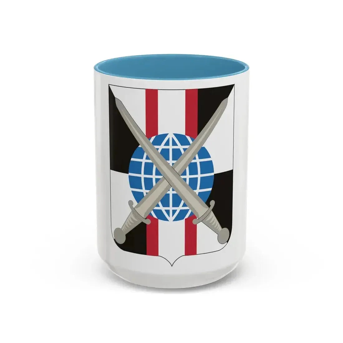 719th Military Intelligence Battalion (U.S. Army) Accent Coffee Mug 15oz Light Blue - Go Mug Yourself