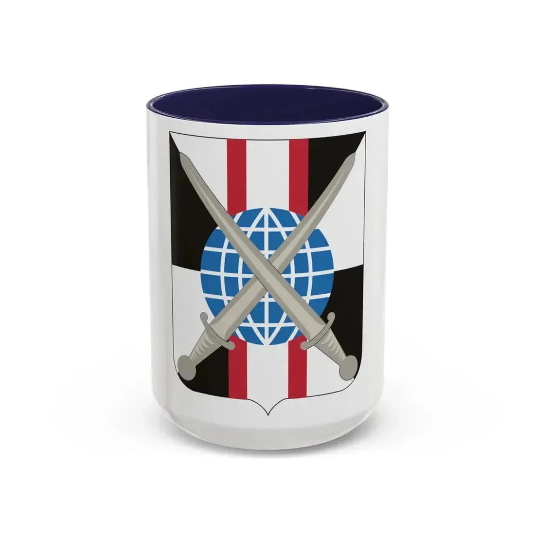 719th Military Intelligence Battalion (U.S. Army) Accent Coffee Mug 15oz Navy - Go Mug Yourself